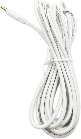 Extension Power Cord Replacement for Alexa Dot 4th Gen, Dot 5th Gen 2022, Dot 3rd Gen, Echo Pop, Show 5 and TV Cube, 10 ft Long Cable Black in Saudi Arabia
