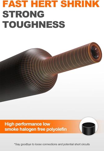 أنابيب الانكماش الحراري، 150 قطعة، أنابيب الانكماش الكهربائي in Kuwait