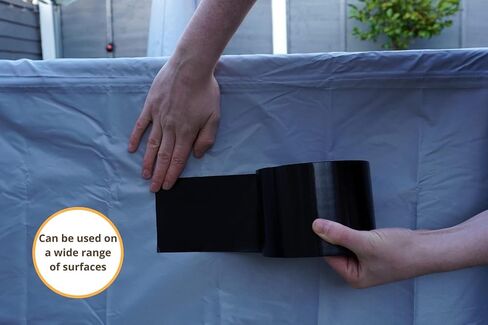 GTSE Black Duct Tape, Wide Roll, 3 inches x 55 Yards (164 ft), Heavy-Duty, Waterproof, 1 Roll Pack in Saudi Arabia