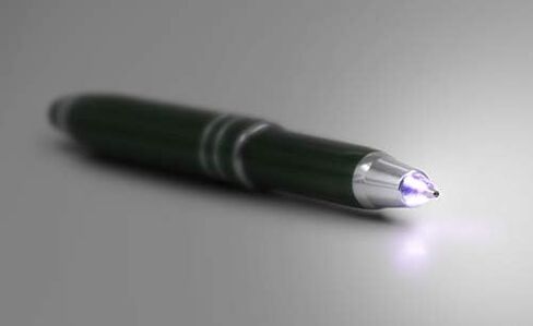 Travigo 6-Set 3-in-1 Capacitive Stylus LED Light Ballpoint Metal Pen Set | Writes in the Dark | Black White Red Green Blue in Saudi Arabia