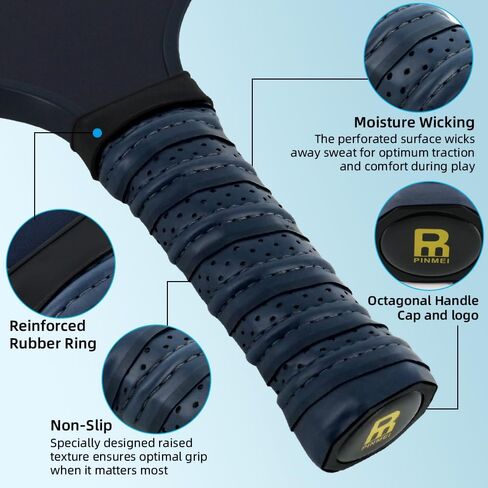 مجموعة Pickleball Paddles مكونة من 2 مجاذيف Pickleball معتمدة من USAPA كهدية للمبتدئين والمحترفين in Kuwait