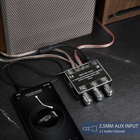 لوحة مضخم طاقة بلوتوث E30H 2.1 قناة 15 وات*2+30 وات تدعم اسم بلوتوث مخصص، وحدة مضخم طاقة الصوت 12 فولت-24 فولت لمكبر صوت بلوتوث DIY in Kuwait