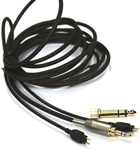 NewFantasia Replacement Audio Upgrade Cable for Sennheiser HD650, HD600, HD580, HD660S, Massdrop HD6XX Headphones 1.2meters/4feet in Saudi Arabia