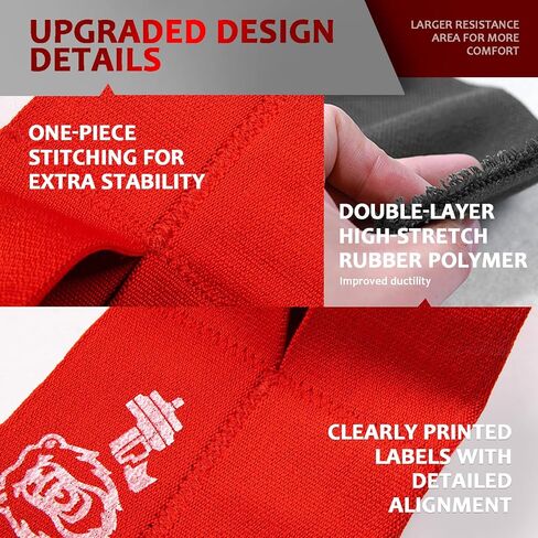 MANUEKLEAR Tension1(140LB-220LB) حزام ضغط للمقعد للرجال والنساء، شريط ضغط للمقعد، يساعد في اللياقة البدنية، قوة تمرينات الصالة الرياضية... in Kuwait