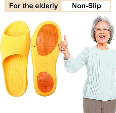 أحذية استحمام KENROLL مضادة للانزلاق للأمهات وكبار السن، شرائح نسائية مريحة للنساء والرجال، شباشب حمام صيفية in Kuwait