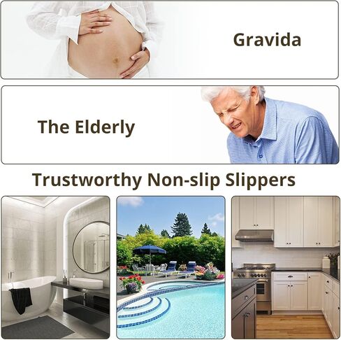 أحذية استحمام KENROLL مضادة للانزلاق للأمهات وكبار السن، شرائح نسائية مريحة للنساء والرجال، شباشب حمام صيفية in Kuwait