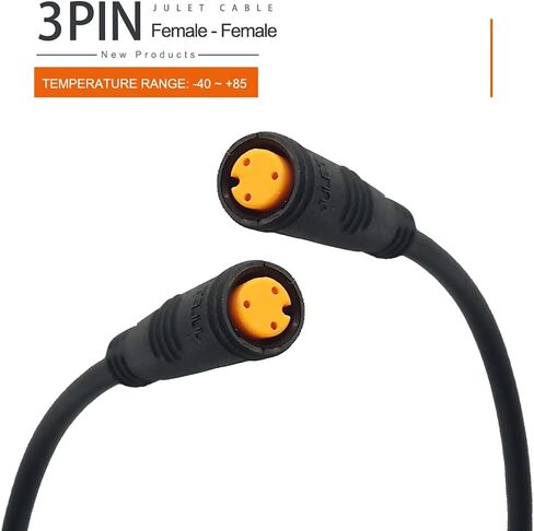 Extension Cable 2Pin/3Pin/4Pin/5Pin/6Pin/9Pin Plug Waterproof Connector for Ebike Kit,Display/Ebrake/Throttle/Shift Sensor/Hub Motor/Mid-Motor Signal Extension Cable in Saudi Arabia