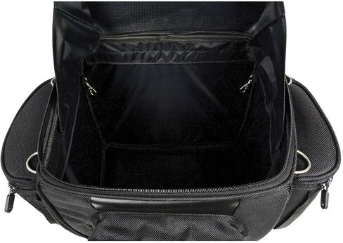 Milwaukee Leather SH682 Black Medium Motorcycle Textile Sissy Bar Travel Bag - One Size in Saudi Arabia