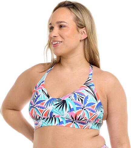 Body Glove Women's Ruth Plus Fixed Triangle Bikini Top Swimsuit with Adjustable Tie Back Detail, Available in Sizes 1x,2X,3X in Saudi Arabia