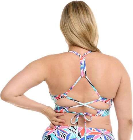 Body Glove Women's Ruth Plus Fixed Triangle Bikini Top Swimsuit with Adjustable Tie Back Detail, Available in Sizes 1x,2X,3X in Saudi Arabia