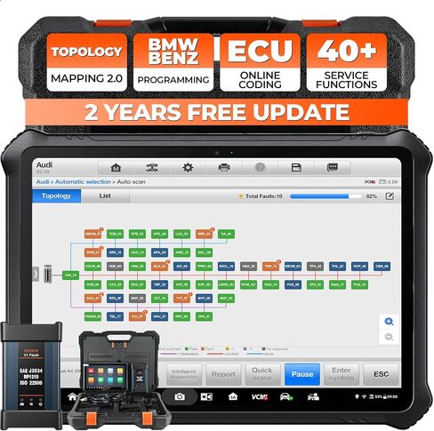 OTOFIX EvoScan Ultra 2023 New Car Diagnostic Scanner, J2534 OEM ECU Programming & Coding Scan Tool, 2 Years Free Update, Topology Mapping 2.0, Auto scan 2.0, 40+ Services, Bidirectional Control in Saudi Arabia
