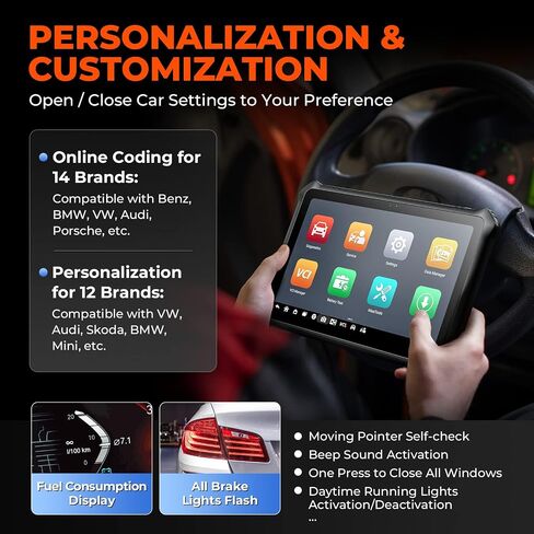 OTOFIX EvoScan Ultra 2023 New Car Diagnostic Scanner, J2534 OEM ECU Programming & Coding Scan Tool, 2 Years Free Update, Topology Mapping 2.0, Auto scan 2.0, 40+ Services, Bidirectional Control in Saudi Arabia