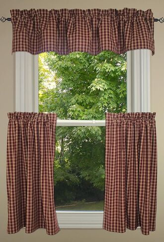 ديكورات منزلية بدائية ستارة النبيذ الكلاسيكية الريفية مقاس 72 × 14 in Kuwait