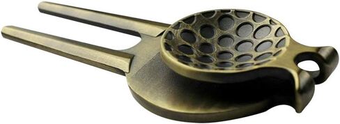 Golf Divot Repair Tool with Golf Club Skull Ball Marker Golf Gift for Golfer (Skull) in Kuwait