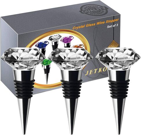 JETKONG 2 Pack Wine and Beverage Bottle Stoppers Stainless Steel Wine Stopper (Anchor and Rudder) in Kuwait