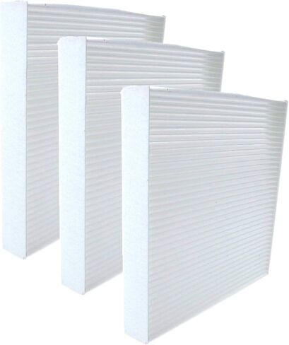 FUN-DRIVING 3 Pack White FD134 Cabin Air Filter,Replacement for 80292-SDA-A01,80292-SEC-A01,80292-T0G-A01 in Saudi Arabia