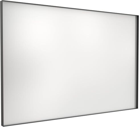 Bathroom Vanity Mirror 36" x 36" Matte Black Framed Mirror for Bathroom Square Corner Metal Frame Rectangular Wall Mirror Horizontal/Vertical in Saudi Arabia