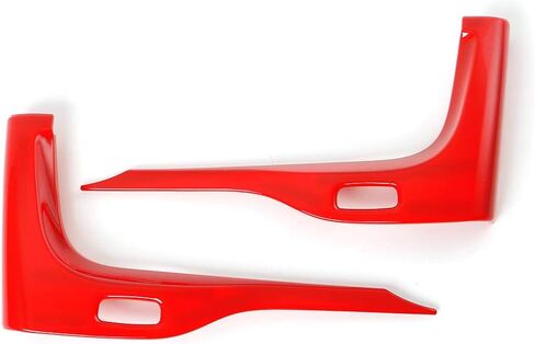 Center Console Dash Air Vent Cover Trim Interior Accessories for Jeep Cherokee 2014 2015 2016 2017 2018 (Red) in Saudi Arabia