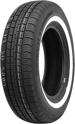 Suretrac Power Touring Whitewall Tire 215/70R15 (1.3 inch white wall) in Kuwait