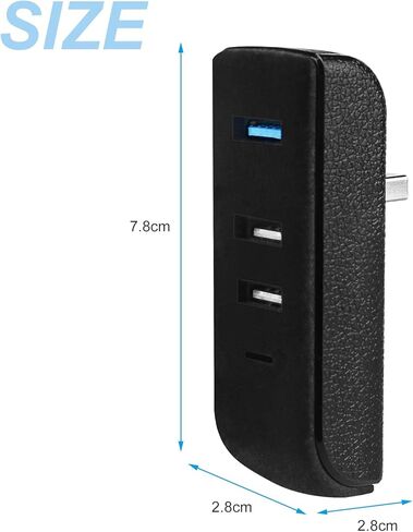 Glove Box USB Hub, Compatible 4-in-1 Docking Station of Center Console Smart Sensor Glove Box, USB Hub Car Charger for Charging Data Transferring Music Games Model 3/Y Accessories in Kuwait