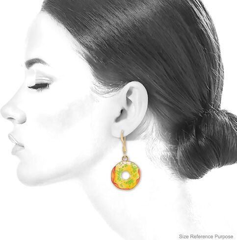 Whimsical Charm Dangle Earrings - Blue Butterfly in Saudi Arabia