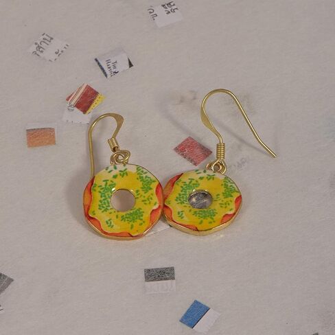 Whimsical Charm Dangle Earrings - Blue Butterfly in Saudi Arabia