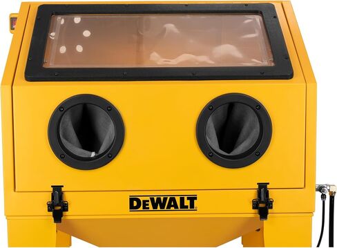 DEWALT Abrasive Blast Cabinet, Modular Standalone or Benchtop Sand Blasting Cabinet 20 CFM @ 90 PSI, Max Pressure 125 PSI (DXCM009-0370) in Saudi Arabia