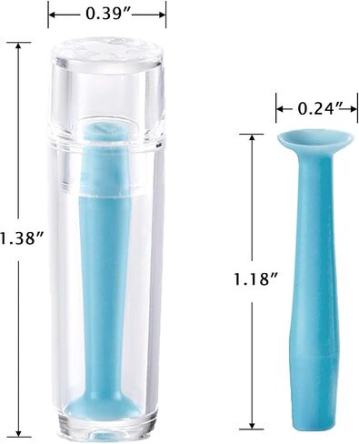 6 Pieces Hard Scleral Lens Remover Tool for RGP, Silicone Eye Contact Lens Plunger Suction Cup in Saudi Arabia