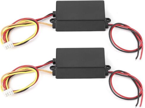 Car Tail LED Light 3-Step Sequential Dynamic Chase Flash Module Boxes Controller for Front Rear Turn Signal Light Retrofit Use 2PCS 12V(black) in Saudi Arabia