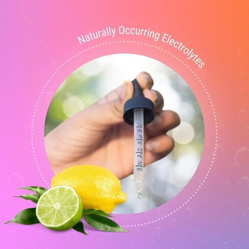 Pure Inventions فيتامين C المضاد للأكسدة + إلكتروليتات - ليمون ليموني - قطرات منقوع الماء - بدون سكر أو سعرات حرارية - 12 وجبة - حجم تجريبي in Saudi Arabia