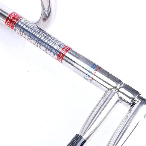 Stainless Steel 2 Step in-Board Outboard Transom Platform with 1 Handrail Marine Telescoping Boat Ladder with Fiberglass Swim Platform Collapsible Step Ladder for Swimming Pool Pontoon Dock in Kuwait