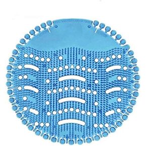 FreshFlow Pro Urinal Screen -12pcs, Ocean Fresh Scent, Advanced Odor Neutralizer, Hygiene Enhancer, Anti-Splash Design and 30-Day Freshness Guarantee.