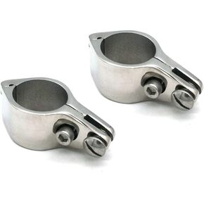 Marine Stainless Steel 316 Boat Bimini Top Hinge Rail Mount Bimini Jaw Slide,2 Pack