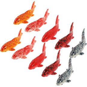 5Pcs Mini Cake koi carp Decorations Household Artificial Decorate Fake Aquarium Aquarium Supply Lovely Goldfish Decor Fish Illustration Goldfish Compact Aquarium Decor