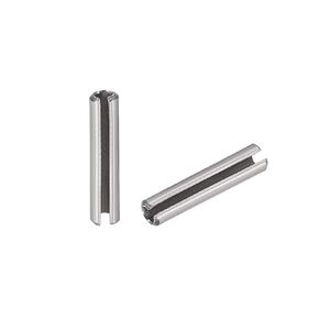 uxcell Slotted Spring Pin - M3 x 20mm 304 Stainless Steel Split Spring Roll Dowel Pins Plain Finish 50Pcs