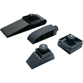 4 PCS Multi-Surface Sanding clip - Sand Flat, Concave, Convex & Round Surfaces or Fit into Tight Spaces - Polishing fixture - Sanding and rust removal