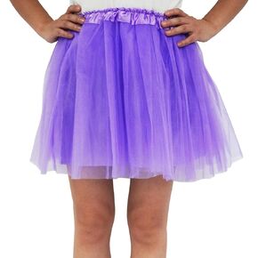 Adult Women 4-Layered Tutu Skirt with Lining, Teens Girls 80's Ballet Dance Tutu Skirt Christmas Tutu Costume for Women