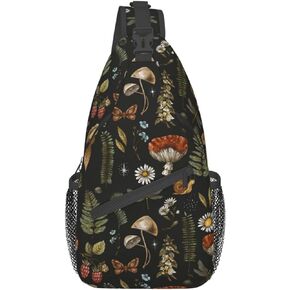 Crossbody Bag For Women Men Travel Hiking Backpack Sling Shoulder Chest Bags Casual Daypack Purse Sport