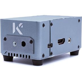 Rock Pi X case, Made of Sandblasted Aluminium with Grey anodised Surface, Multi-Purpose housing, Module housing, Protective housing