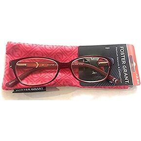 Foster Grant Evalina Women's Reading Glasses with Case +1.25