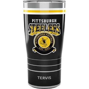 Tervis NFL Pittsburgh Steelers-Vintage Insulated Tumbler, 20oz, Stainless Steel
