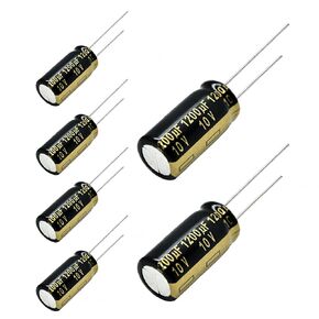 Replacement for 6 pcs Panasonic FM Series Capacitors 10V 1200uf Low ESR Impedance 105°C