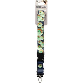 Plasticolor 004414R01 Star Wars Mandalorian Baby Yoda The Child Lanyard for Keys or Badges