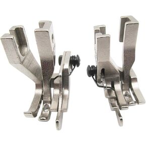 ckpsms Brand - #KP-19034+KP-19035 2SET TOP Stitching Walking FEET with Left and Right Guide FIT for Consew 205RB / Brother B797 /JUKI 1181 (3/16"(5MM))