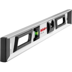 SOLA 1711001 High Precision Level with 2 60% Magnified Vials, 30-Inch,Grey/Black