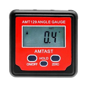 Angle Gauges Angle Finder Level Angle Meter Bevel Gage Inclinometer Digital Level Protractor Angle Measuring Tools AMT129