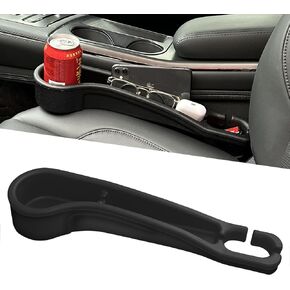 Car Seat Gap Filler, 2in1 Universal Leather Gap Stopper. Multifunctional Car Cup Holder. Seat Gap Filler with Car Organizer. Car Interior Accessories Suitable for Cars Trucks SUVs