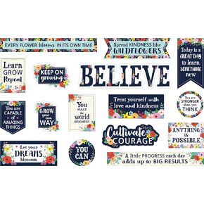 Teacher Created Resources Wildflowers Mini Bulletin Board (TCR6703)