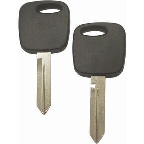 2 Ignition Replacement H72 Transponder Key Chipped 4C Chip Compatible with Ford Explorer Expedition F150 F250 Mustang Taurus Ranger Windstar Lincoln Navigator Town Car Mercury Mountaineer Sable