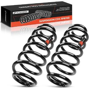 A-Premium 2Pcs Rear Suspension Coil Spring Set Compatible with Dodge Grand Caravan 2011-2017 Chrysler Town & Country Ram C/V 3.6L, Driver and Passenger Side, Replace# 68136932AB